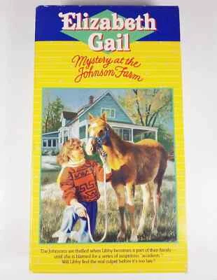 Elizabeth Gail Mystery at the Johnson Farm VHS 1988 Hilda Stahl Wind Rider Movie - Image 1 of 4