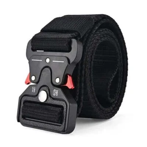 Belt Army Outdoor Hunting Multi Function Tactical Combat Survival Canvas Nylon - Bild 1 von 15