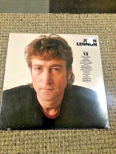 NEW SEALED JOHN LENNON - THE JOHN LENNON COLLECTION - 1982 RECORDS Vinyl - Image 1 of 4