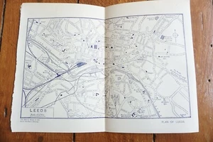 1912 Leeds Great Northern Railway Map GNR - Picture 1 of 1