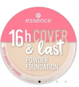 Essence 16hr Cover & Last Powder Foundation 01 Porcelaine Last One! TRACKED POST - Picture 1 of 6