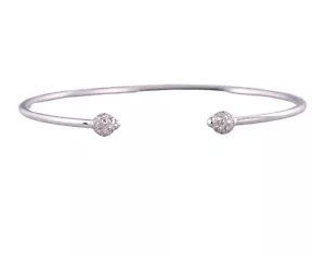 Pomellato M'ama Non M'ama 18k Gold Diamond Cuff Bracelet - Picture 1 of 5