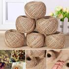 Natural Jute Thread Twine Cord Burlap Thick: 2 Mm, Length: 120M/390Ft