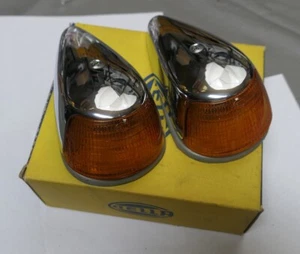 Set of NOS 1964-66 Volkswagen Beetle GERMAN Hella Turn Signal Assemblies - Bild 1 von 14
