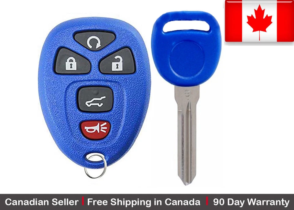 1x Nuevo Repuesto Entrada Sin Llave Control Remoto Llavero Para Chevy Buick Cadillac Foto 1 de 1