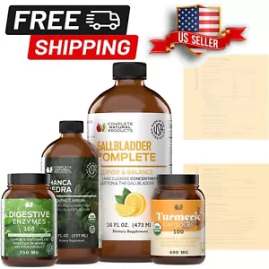 Gallbladder Support Bundle - Detox, Bile Production Aid & Regularity Enhancement - Picture 1 of 9