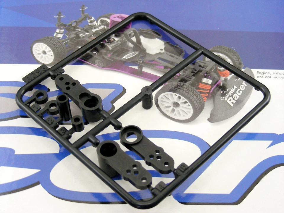 Vintage HPI Nitro RS4 Racer2 PRO2 Steering Arm Set A393 RARE NEW Old Stock NOS ! - Image 1 of 4