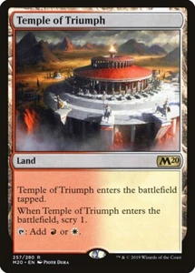 [MTG] Temple of Triumph (257) (M20) NM - Picture 1 of 1