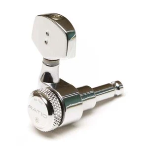 GraphTech Ratio Electric Locking 3+3 Contemporary 2 Pin Chrome - Picture 1 of 1