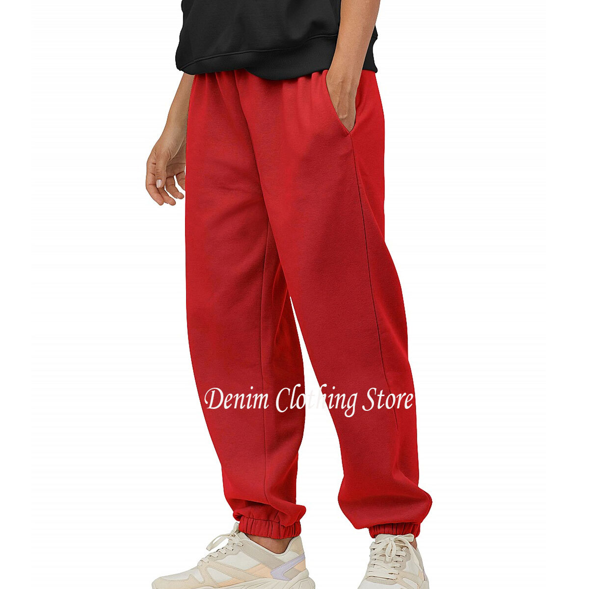 RACING RED BAGGY PANTS 2157P レーシングパンツ RED KAP/別注 SMU PT-38 2TUCK BAGGY WIDE TWILL PANTS｜Daytona