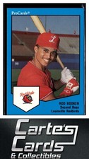 Rod Booker 1989 ProCards Minor League Team Sets #1264  Louisville Redbirds