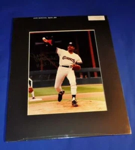 JUAN MARICHAL 1983 HALL OF FAME 11 X 14 TYPE I ALL STAR PHOTOGRAPHY + BLACK MAT - Bild 1 von 3