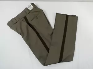 FLYING CROSS TR070 MEN'S 42L UNHEMMED NC SHERIFF'S PANTS COMMAND OLIVE TAN/BROWN - Picture 1 of 2