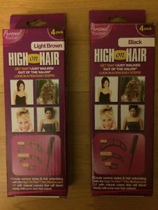 Pack Lot Personal Touch Volumizing Salon Look High On Hair Light Brown & Black - Picture 1 of 2