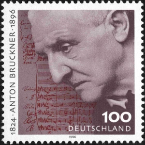 BRD FRG #Mi1888 MNH 1996 Composer Anton Bruckner Musical Notes [1947] - Picture 1 of 1
