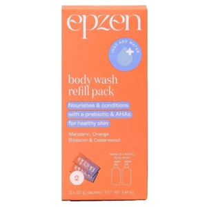 Epzen Body Wash Refill Pack Mandarin, Orange Blossom and Cedarwood 2 refills 2 x - Picture 1 of 6