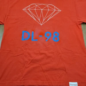 Diamond Supply Co Men's T Shirt Size XL Made In USA Red Graphic Tee - Picture 1 of 10