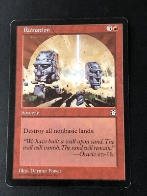 Ruination  X1 Stronghold NM Cond See Pics Front Back - Image 1 of 2
