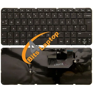 Genuino Netbook/Laptop Teclado Negro REINO UNIDO PARA HP AENM3E00410 - Imagen 1 de 2