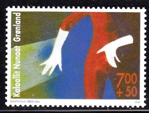 GROENLANDIA #B35 MNH AYUDANTE SILAMIUT GRUPO DE TEATRO (PERTÉRPRETE) Foto 1 de 1