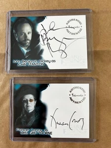 The Dark Is Rising Cards John Benjamin Hickey A-JH, Frances Conroy A-FC - Picture 1 of 2