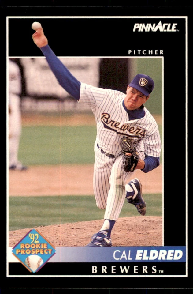 1992 Pinnacle Cal Eldred Baseball Cardss #249 - Image 1 of 2