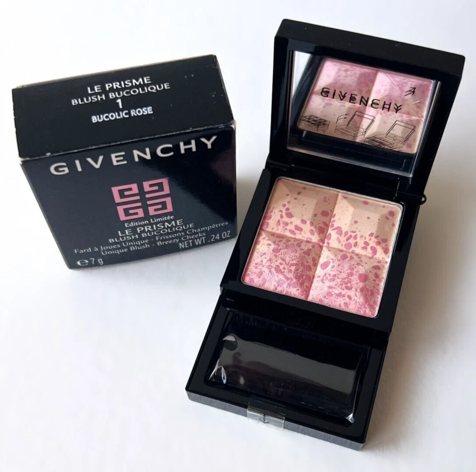 GIVENCHY Le Prisme Blush Bucolique 1 BUCOLIC ROSE Unique Blush - Breezy Cheeks - Image 1 of 4