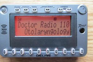 XM Satellite Radio Receiver Delphi Roady2 SA10085 Radio Receiver ONLY