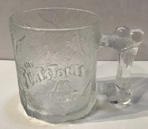 Vintage 1993 McDonalds Feuerstein Milchglas Pre Dawn Becher  - Bild 1 von 10