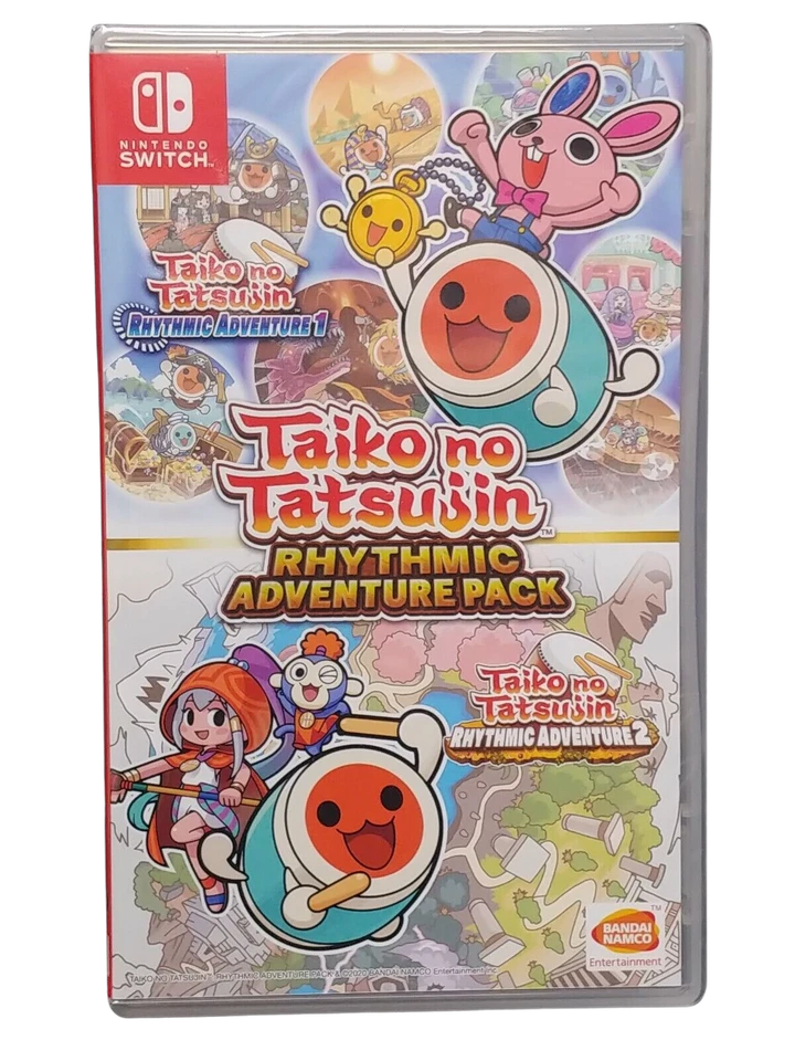 Taiko no Tatsujin: Rhythmic Adventure Pack (Nintendo Switch, 2021)