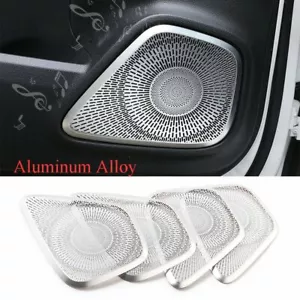 4*Alloy Door Speaker Trim For Mercedes Benz A B GLB Class W177 W247 X247 2019-20 - Picture 1 of 11