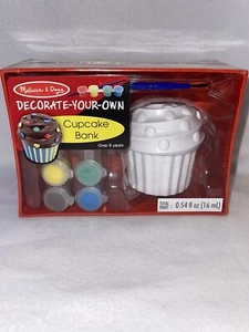 Melissa And Doug Decorate Your Own Cupcake Bank 8 Years and Up - Picture 1 of 5