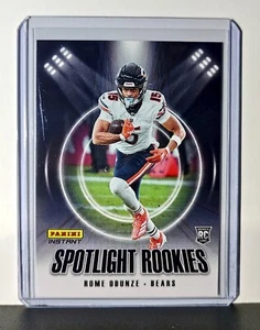 Rome Odunze Rookie 2024 Panini Spotlight Rookies NFL #20 Card Bears 1 of 1426 - Picture 1 of 2