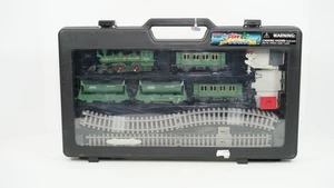 NewRay Play Town Battery Operated Train Set Track Engine Freight Cars 47289 C1 - Picture 1 of 10