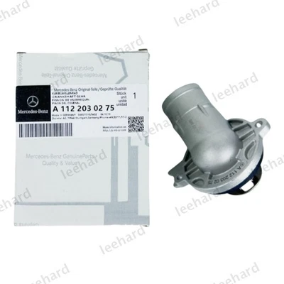 Coolant Thermostat Housing for Mercedes-Benz CLK320 G500 E430 ML350 SLK55 AMG - Image 1 of 4