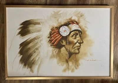 E Ward 绘画酋长头 (J.C.) — 第 1/2 张图片