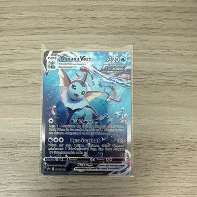 Pokemon Aquana VMAX Alternative Art | Deutsch SWSH182 Promo | Near Mint - Bild 1 von 4