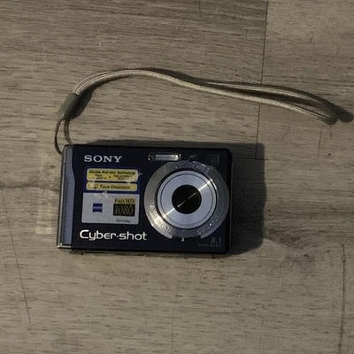 Sony Cyber-Shot DSC-W90 8.1 Megapixels Digital Camera Needs Charge Case Battery - Image 1 of 2