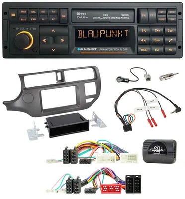 Blaupunkt USB DAB SD Lenkrad Bluetooth Autoradio für Kia Rio UB 2011-2015 anthra - Bild 1 von 4