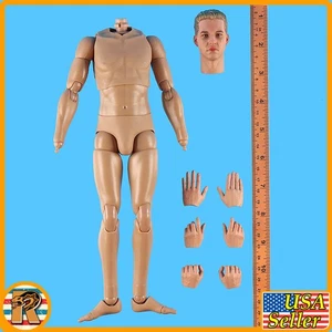 Piloto F-14 de la Marina de los Estados Unidos - Figura desnuda (hombre de hielo) - Figuras de acción DID escala 1/6 - Imagen 1 de 8