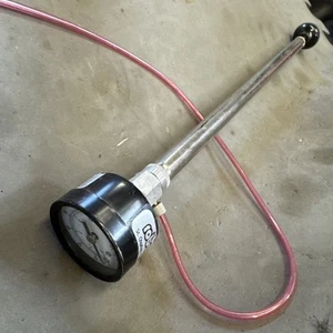 Robart Manufacturing 100 PSI Hand Air Pump w/Gauge ROB164G Wheels Gear Retracts - Picture 1 of 4