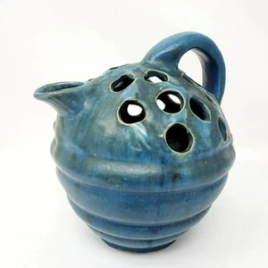 Rare Vtg Hand Made Art Pottery Flower Frog Fort Ticonderoga Henry Graack 1940s - Picture 1 of 10
