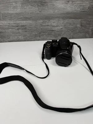FUJI FUJIFILM FINEPIX S4080 BLACK 30X ZOOM-VIEWFINDER, Built-in Flash Faulty - Image 1 of 4