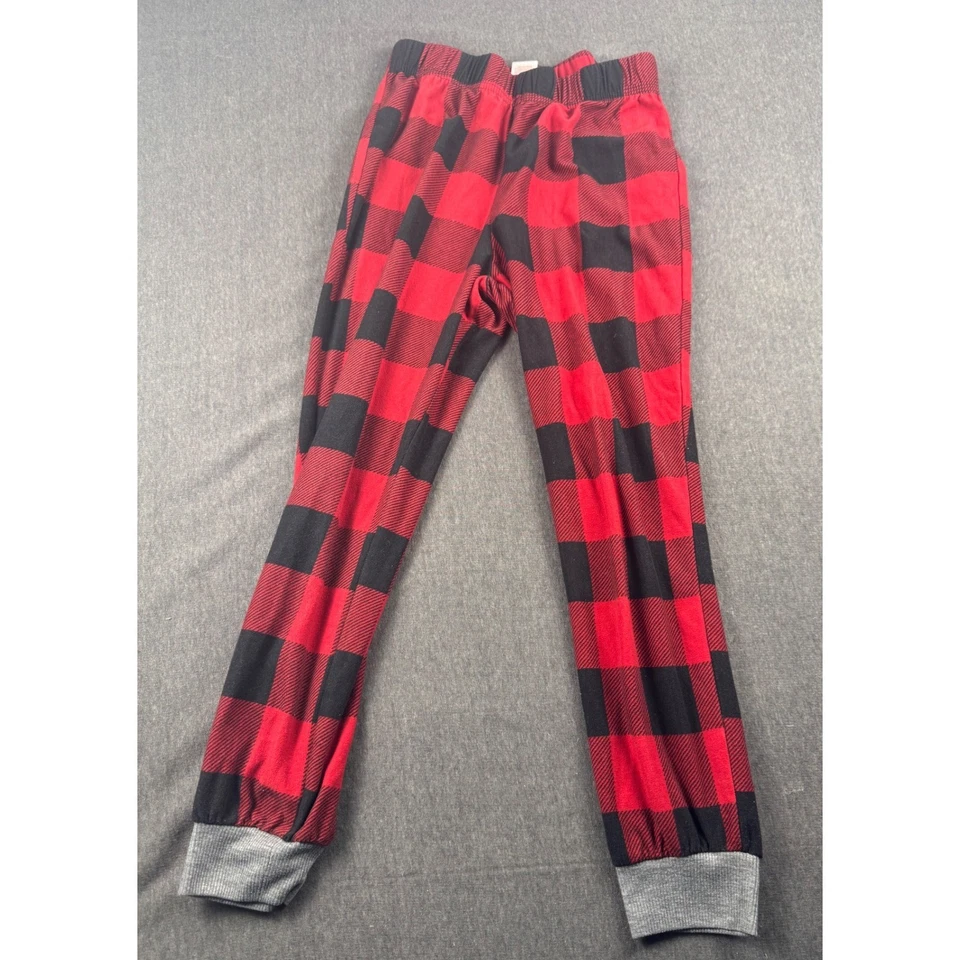 North Pole Kids Buffalo Plaid Pajama Pants Girls Sleepwear Size S 7/8 - Image 1 of 4