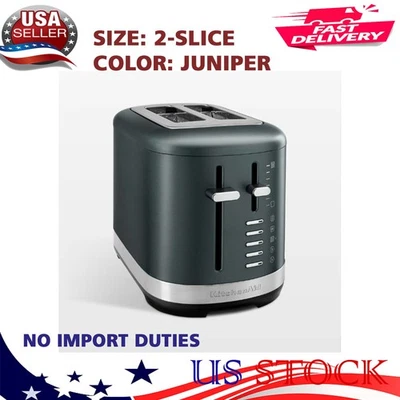 KitchenAid Tostadora 2 Rebanadas en Enebro, Ajustable, 6.9"x 11.4"x 8.83", Nueva Foto 1 de 4