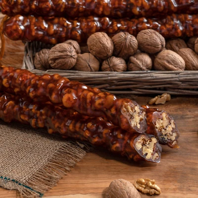 Salchicha de Nogal Atom con Melaza de Uva 1 Kg Postre de Nogal con Melaza Foto 1 de 2