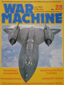 War Machine No 28 Strategic & Tactical Reconnaissance Aircraft, Lockheed SR-71 - Picture 1 of 4