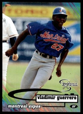 1998 SkyBox Dugout Axcess Vladimir Guerrero Montreal Expos #29 R79 - Image 1 of 2