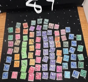 Vtg. 12 Page Stamp Book Peerless Series England 238 Unsearched Used USA Stamps - Picture 1 of 19