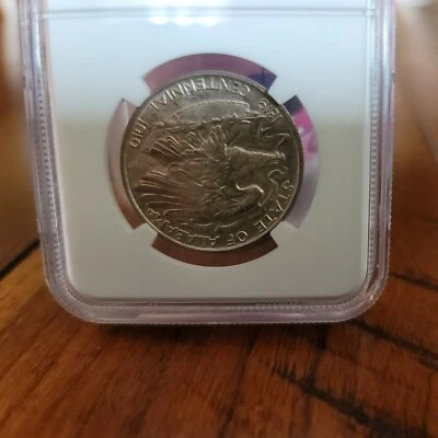 1921 Alabama 2X2  Silver Half Dollar  NGC MS65+ PQ - Image 1 of 4